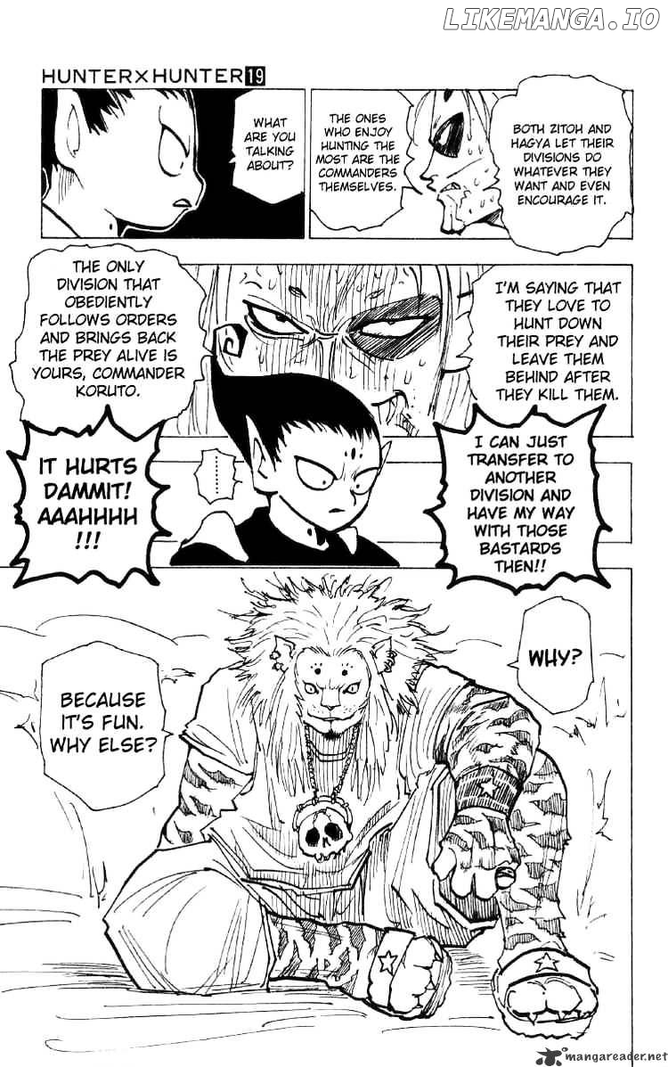 Hunter x Hunter, Chapter 192 image 03